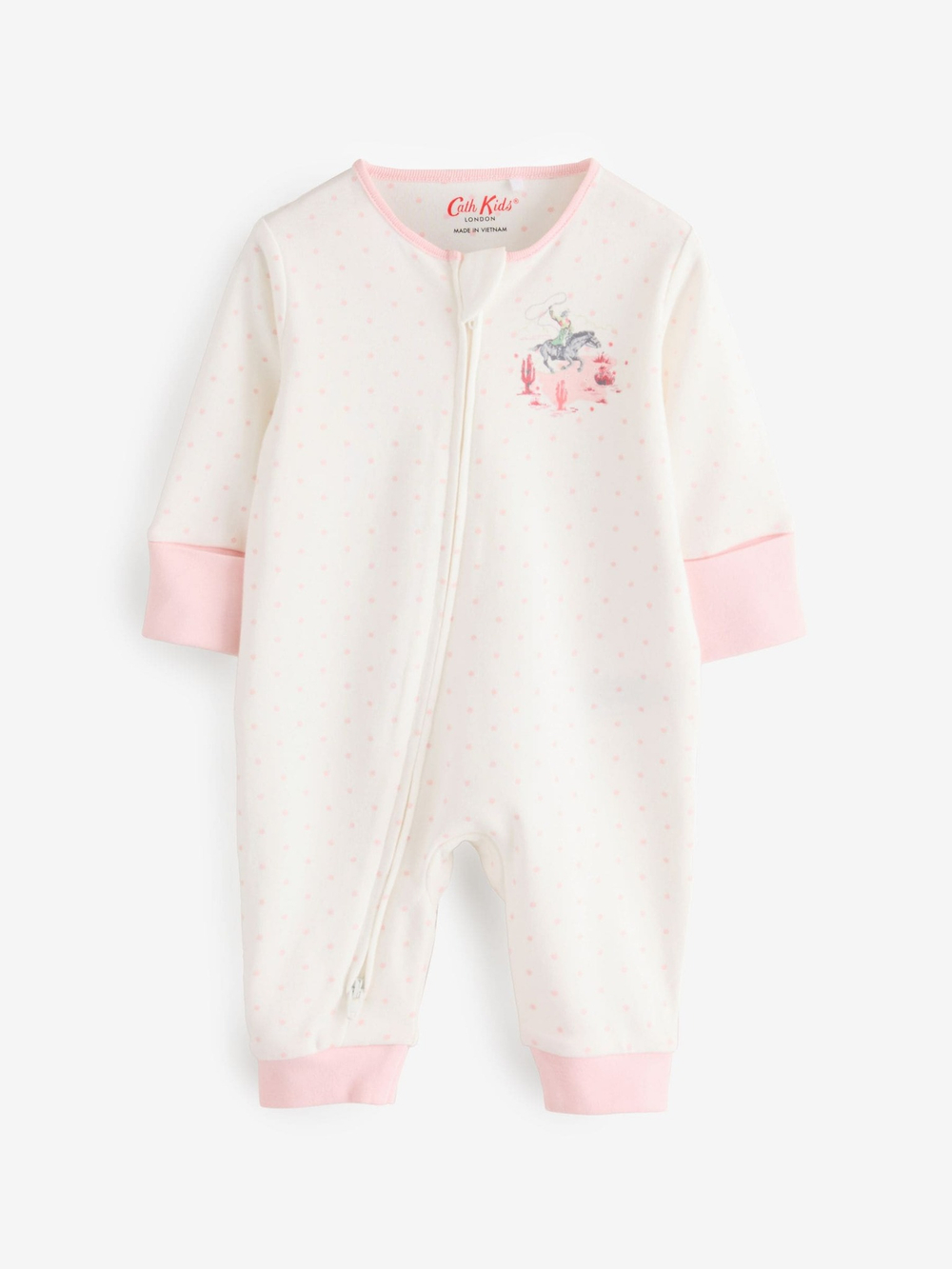 Комбинезон / Cлип для малышей Next B86-038, 3 шт., Бежевый, Светло-розовый