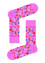 Носки унисекс Pink Panther Sock с мордочками пантеры (Размер: 25) (Цвет: розовый)