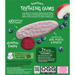 Gerber, Organic Teethers, вафли для мягкого прорезывания зубов, для малышей от 7 месяцев, черника, яблоко и свекла, 12 пакетиков по 2 вафли в каждом