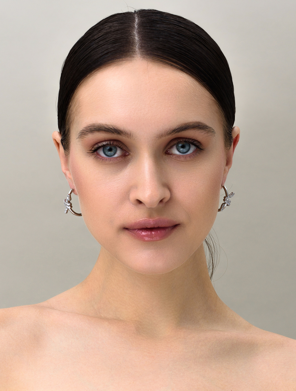 Серьги "Knot" Silver