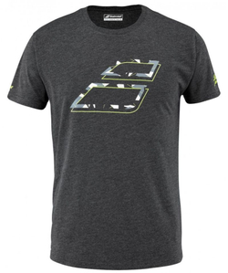 Теннисная футболка Babolat Aero Cotton Tee - Black