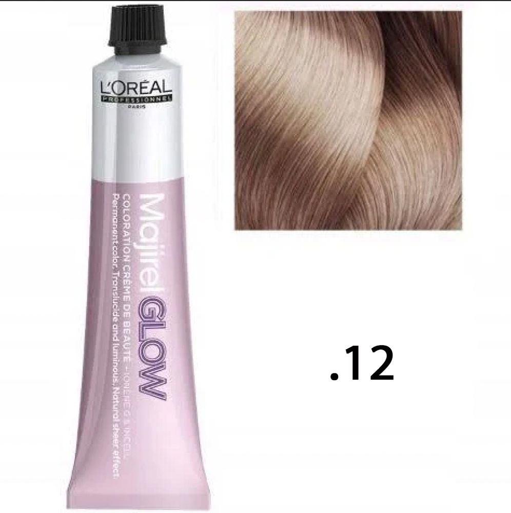 L&#39;Oreal Professionnel Majirel glow light base .12 Бежевый Жемчуг 50мл