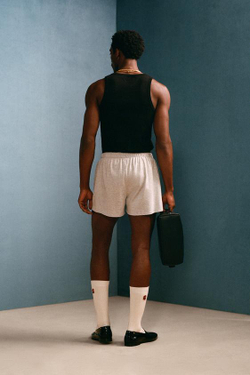 ZARA X WILLY CHAVARRIA ХЛОПКОВЫЕ БОКСЕРЫ, СЕРЫЙ