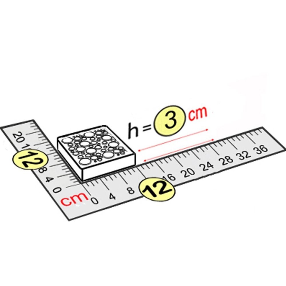 Крышка 12x12x3 см для GigaBloks 10"