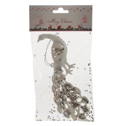 GAEM Украшение новогоднее "Павлин", L17 W3 H11 см