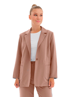 Пиджак медицинский женский Тезис TZ230 с кулиской на талии, латте, 46