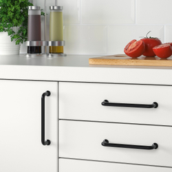 IKEA BAGGANÄS  (ИКЕА БАГГАНÄС)  -  Ручка, черная, 143 мм
