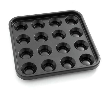 Лоток под шары 68 мм (черная) пирамида