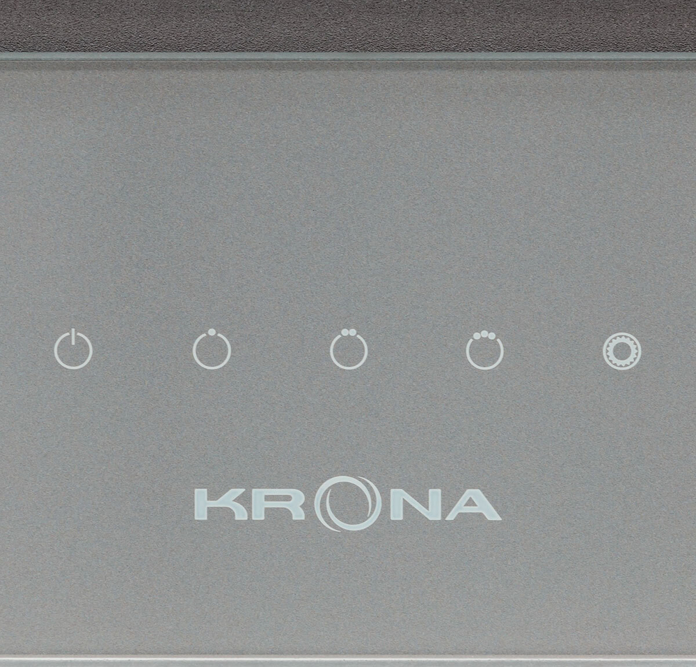Вытяжка KRONA MYSTERIUM 600 GLASS GR S