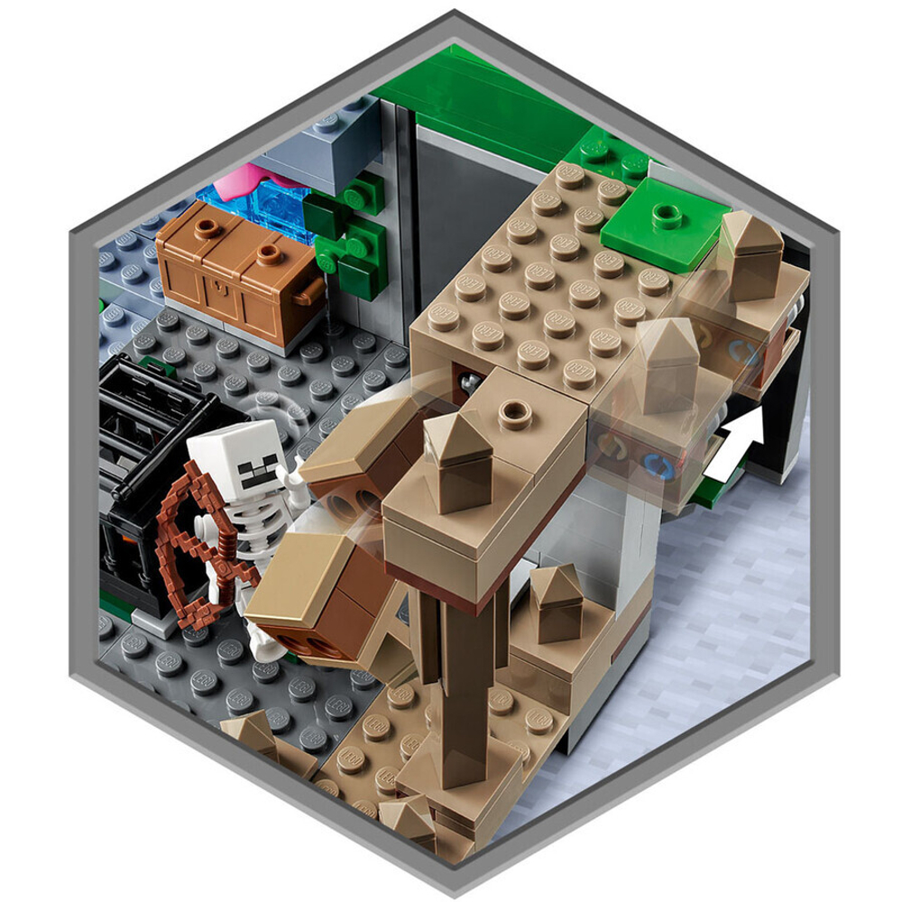Конструктор LEGO Minecraft 21189 Подземелье скелета