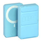 Внешний аккумулятор MagSafe с подставкой Студия Артемия Лебедева «Пауэрбанкус: Заряд» (10000 мА·ч) Беспроводная зарядка: Qi 15 Вт, магнитное крепление для зарядки Apple Watch (Qi 2 Вт). Проводная зарядка: USB-C. Есть Lightning для зарядки аккумулятора, LE