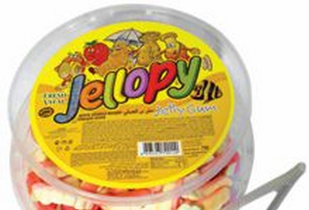 Марм. жев. "Jellopy" №93 (кости-4г) (600гр*1шт*12б)