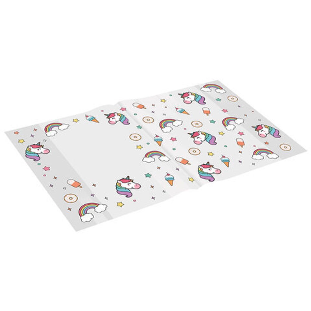 Обложки "UNICORN" для тетрадей и дневников, КОМПЛЕКТ 10 шт., ПЛОТНЫЕ, 210х350 мм, 110 мкм, FUNSTER (ФАНСТЕР), 274084