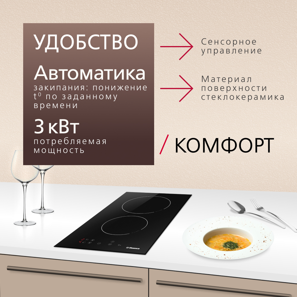 Электрическая панель Hansa BHC36106