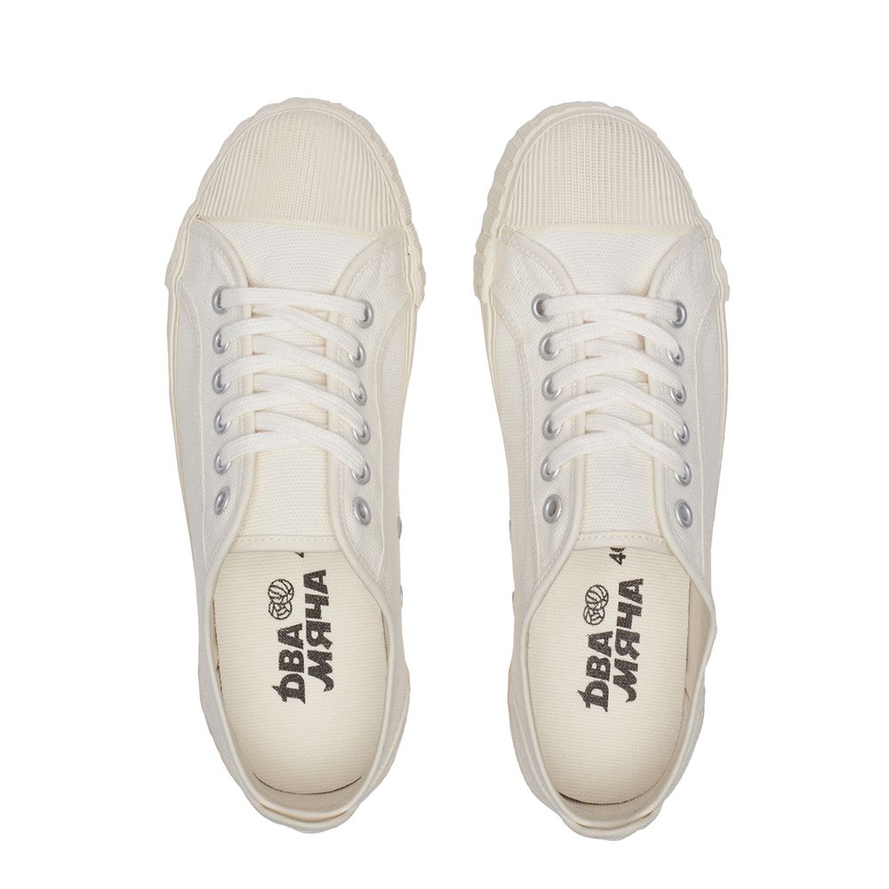 Кеды Два мяча 1971-08 белые