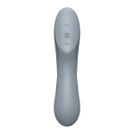 Серый вакуум-волновой вибростимулятор 17,8см Satisfyer Curvy Trinity 3