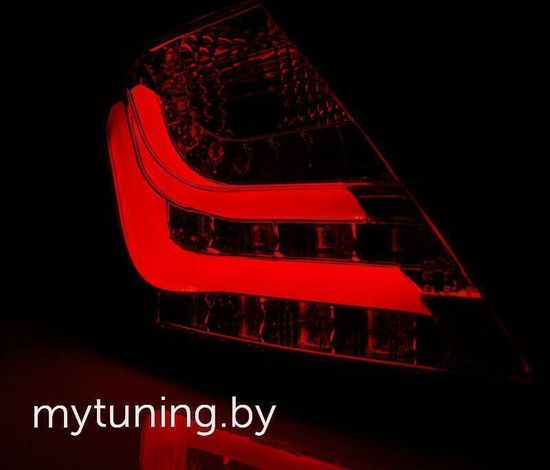 Задние фонари red smoke led для Opel Astra H 3D GTC