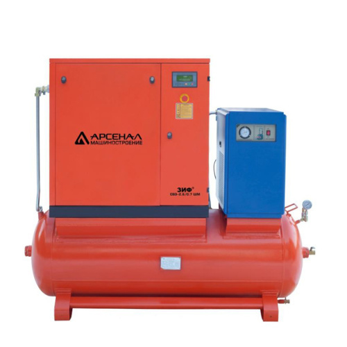 Винтовой компрессор ЗИФ-СВЭ-2,3/1,3 ШМ ОиР-500