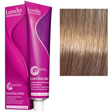 Londa Professional Стойкая крем-краска дл волос, 8/1 светлый блонд пепельный, 60 мл
