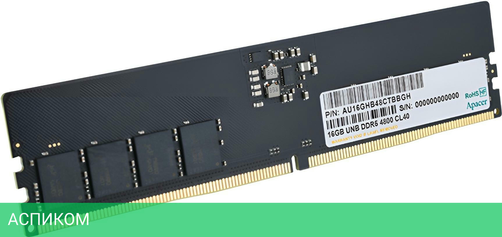 Оперативная память Apacer 32GB DDR5 (FL.32G2C.PKH)