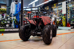Квадроцикл детский аккумуляторный GreenCamel GOBI K70 (36V 800W дифференциал) (Армейский-красный) с