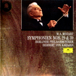 Berliner Philharmoniker, Herbert von Karajan / W. A. Mozart: Symphonien Nos. 29 & 39 (CD)