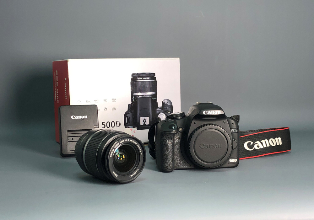 Canon 500D + 18-55mm 10.000 кадров