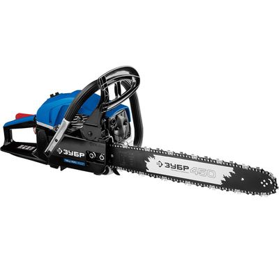 ЗУБР 49 см3, 45 см, бензопила, Профессионал (ПБЦ-490 45ДП)