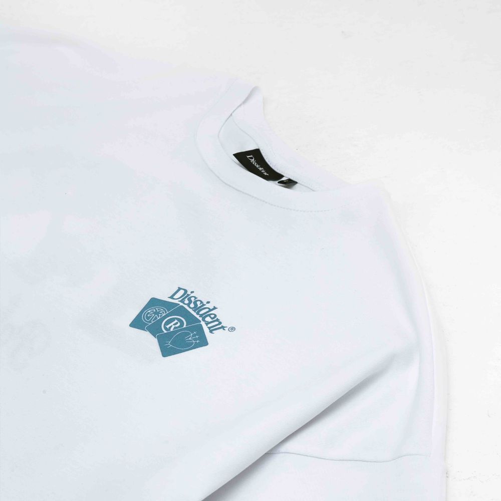 Футболка Dissident Palm Reader белая