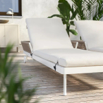 Шезлонг - IKEA SEGERÖN/SEGERON, 38х72 см, белый, СЕГЕРОН ИКЕА