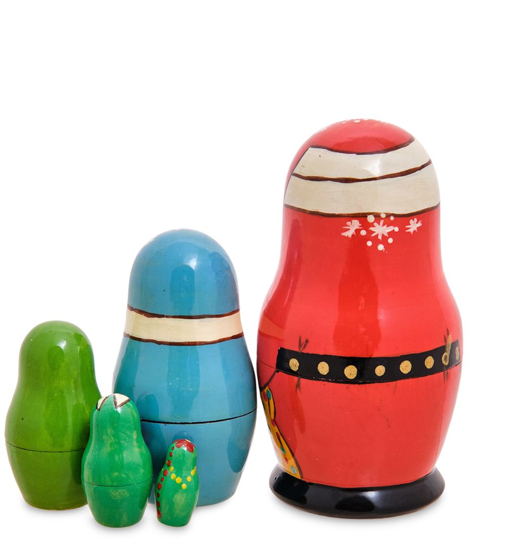 Народные промыслы МР-20/24-B Матрешка 5м «Дедушка Мороз» СП
