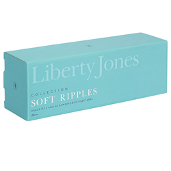 Набор из 3 чаш на деревянной подставке soft ripples, dual glazing, 200 мл