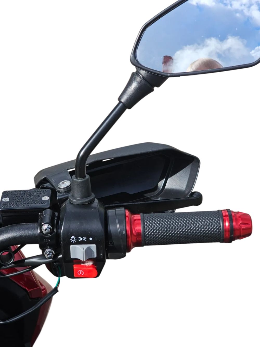 Электроскутер GT Tank 3000W (72V/60Ah) - Красный фото №10