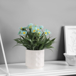 Искусственный цветок в горшке «Астра экстра мини», 8×20 см, МИКС