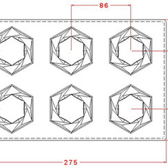 807 | Форма для шоколадных изделий (275*175 мм)