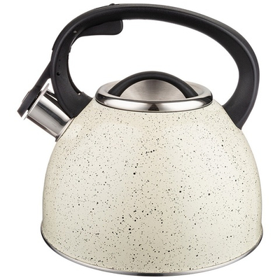 Чайник 2,5л нерж со свистком, индукция