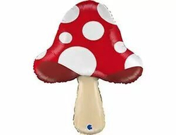 Воздушный шар на Хэллоуин, Мухомор 80 см