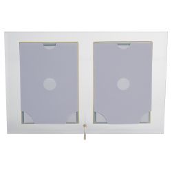 GT 224/-G вертикальная прямая двойная , золото 10х15