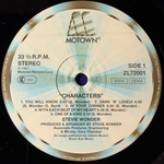Stevie Wonder - Characters (Германия 1987г.)