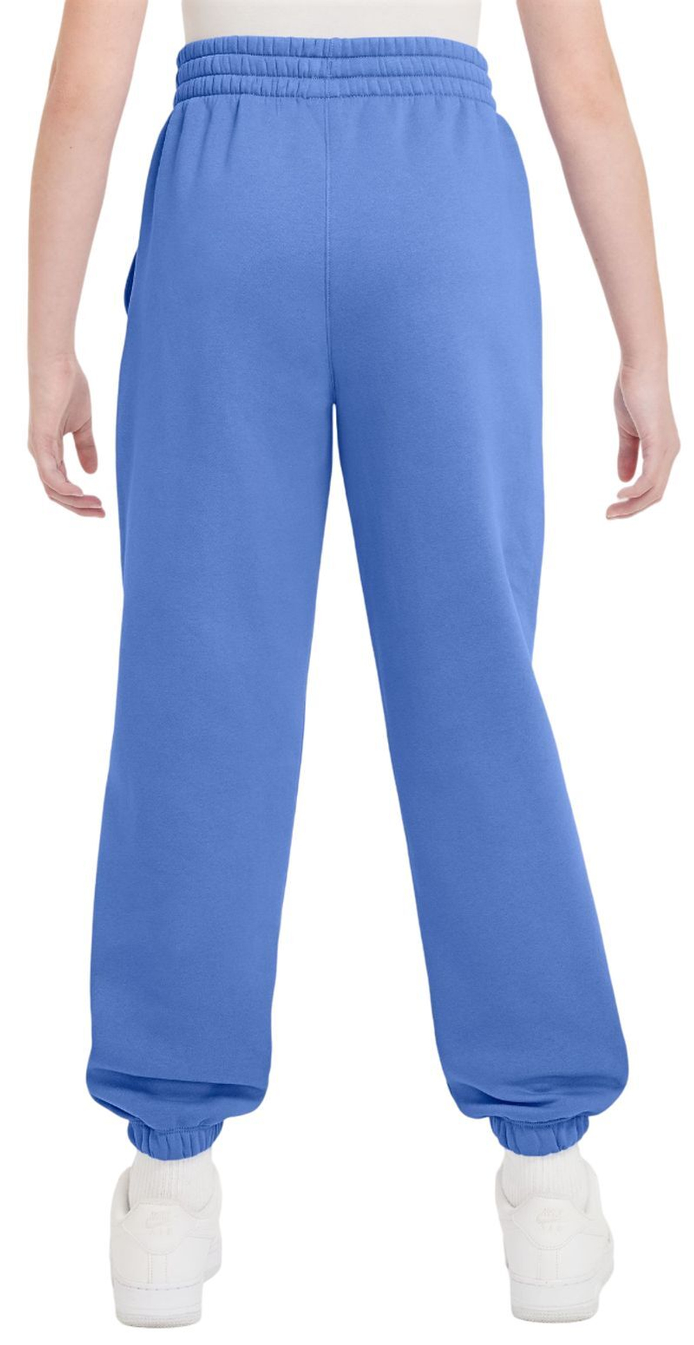 Штаны для девочки теннисные Nike Kids Sportswear Club Fleece Loose - небесный