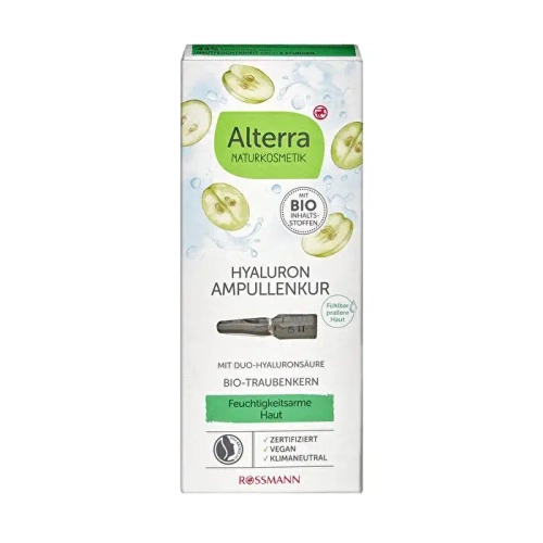 Гиалуроновый концентрат для лица в ампулах Alterra, 7х1 мл