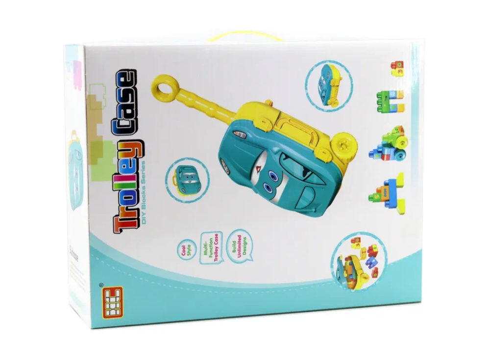 Конструктор Lego Kids "Переносная машинка", 36 элементов, пластик, от 2 до 5 лет