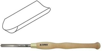 Резец токарный HSS Line Profi (13х150х465 мм; полукруглый веретено) NAREX 819101