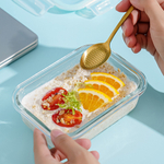 Контейнер для продуктов Loån с крышкой, 410 мл, стекло/полипропилен