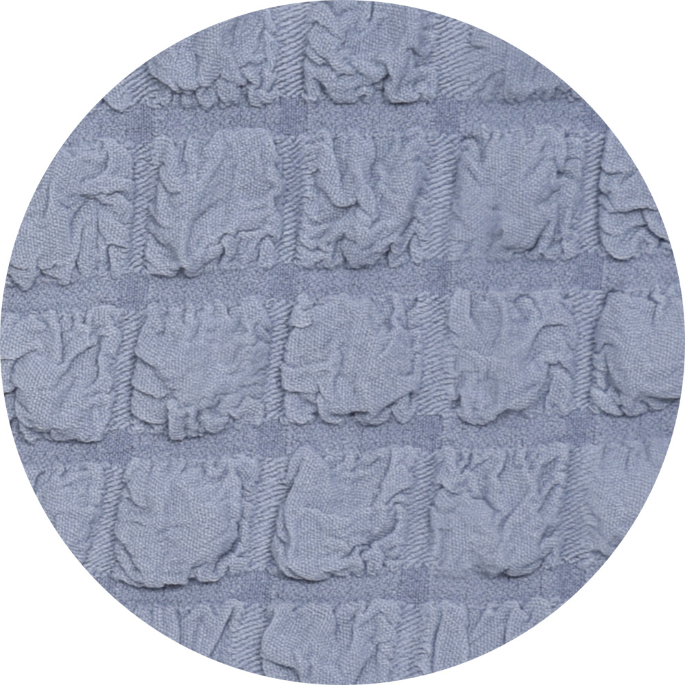 Чехол на кресло с оборкой Стандарт, цвет Серый