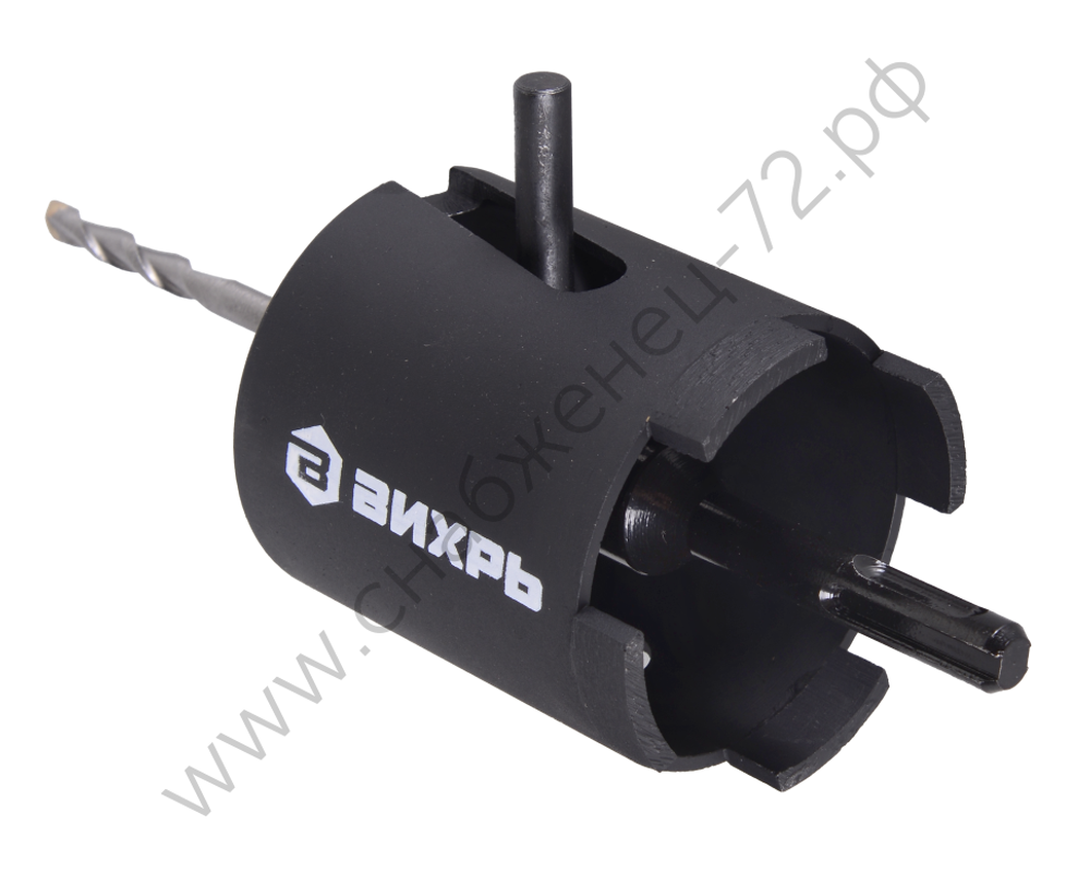 Коронка алмазная по бетону Вихрь 68 мм, SDS-Plus