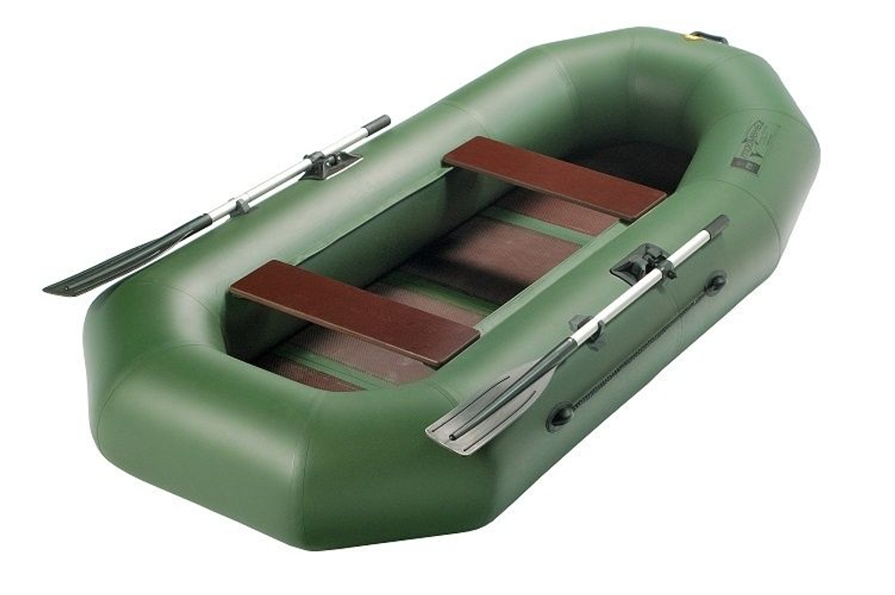 Гребная лодка ПВХ ТАЙМЕНЬ N-270 С (двухместная, слань-книжка)