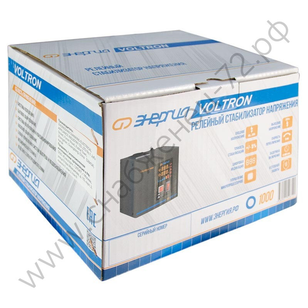 Стабилизаторы напряжения Энергия Voltron 5%