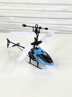 Игрушка Вертолет на радиоуправлении голубой (202388896-1)