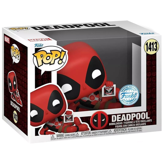 Фигурка Funko POP! Bobble Marvel Deadpool Deadpool Hearts Wolverinel (Exc) (1413) 82768